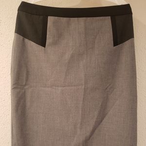 Donna Ricco New York grey pencil skirt
